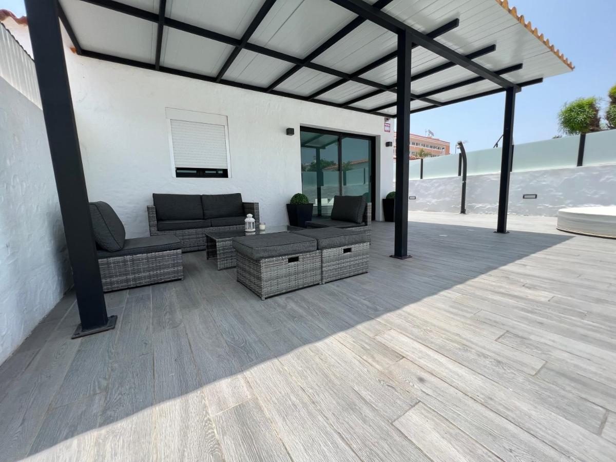 Agradable Bungalow Con Piscina Playa del Inglés Esterno foto